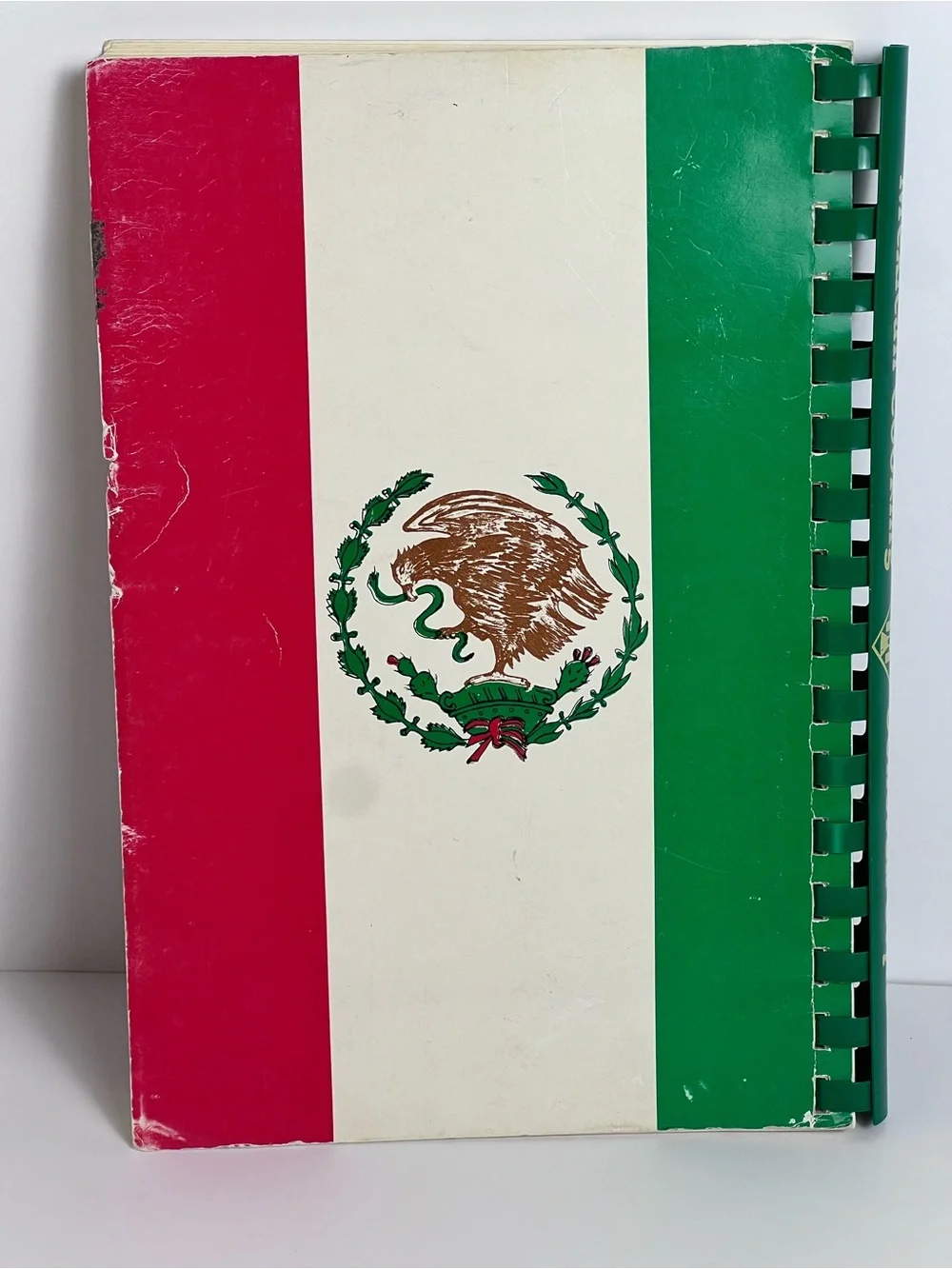 VTG 1982 Mexican Cooking From A New Orleans Kitchen Spiral Cookbook Buechner